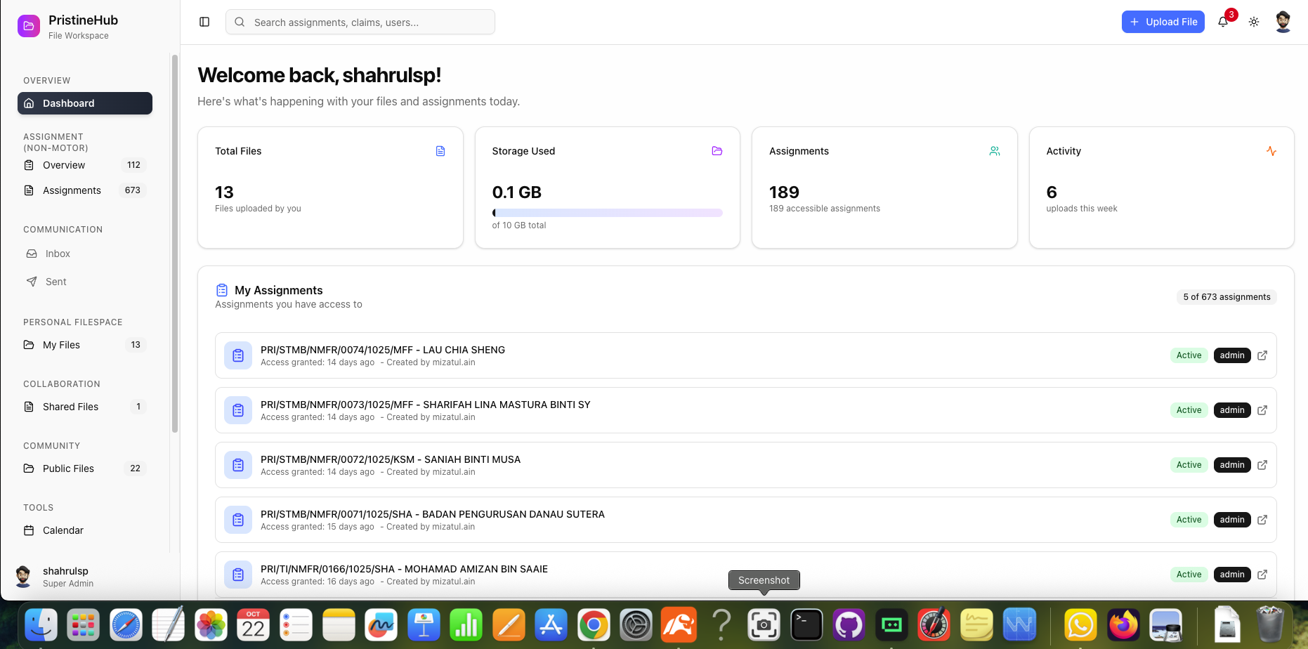 Insurance Adjusters System